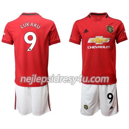 Fotbalový Dres Manchester United Lukaku 9 Dětské Domácí 2019/20